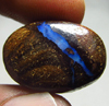 Australian Koroit Boulder Opal Free Form Cabochon Huge Size - 14x20.5 mm